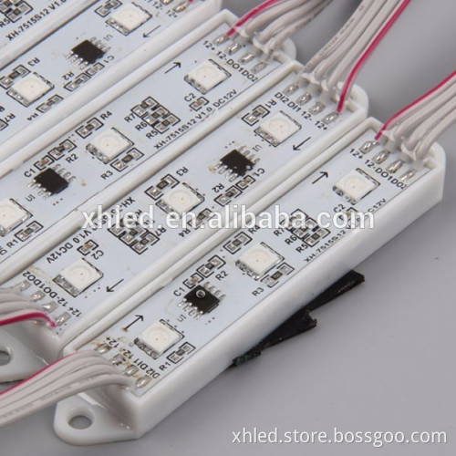 RGB full color led module for light box smd 12VDC 5050 waterproof led module